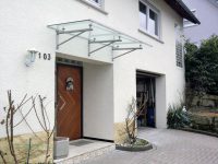 Vordächer aus Glas aus Ihrer Frankfurter Glaserei Bischofer