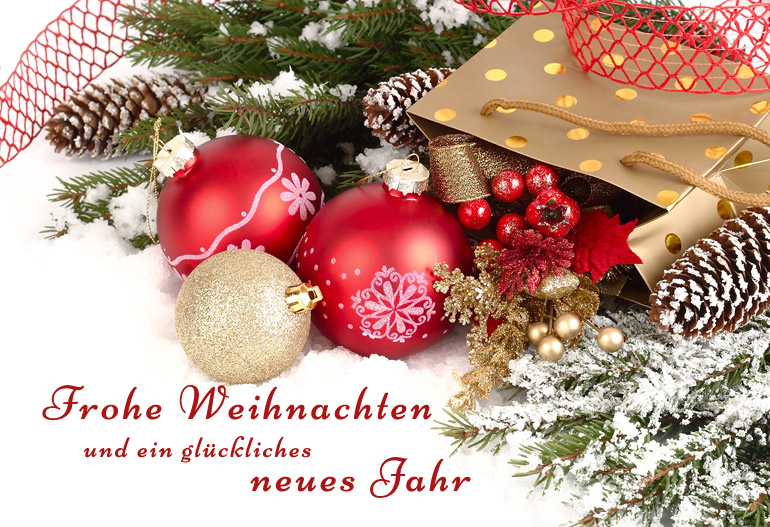 Fröhliche und besinnliche Weihnachten